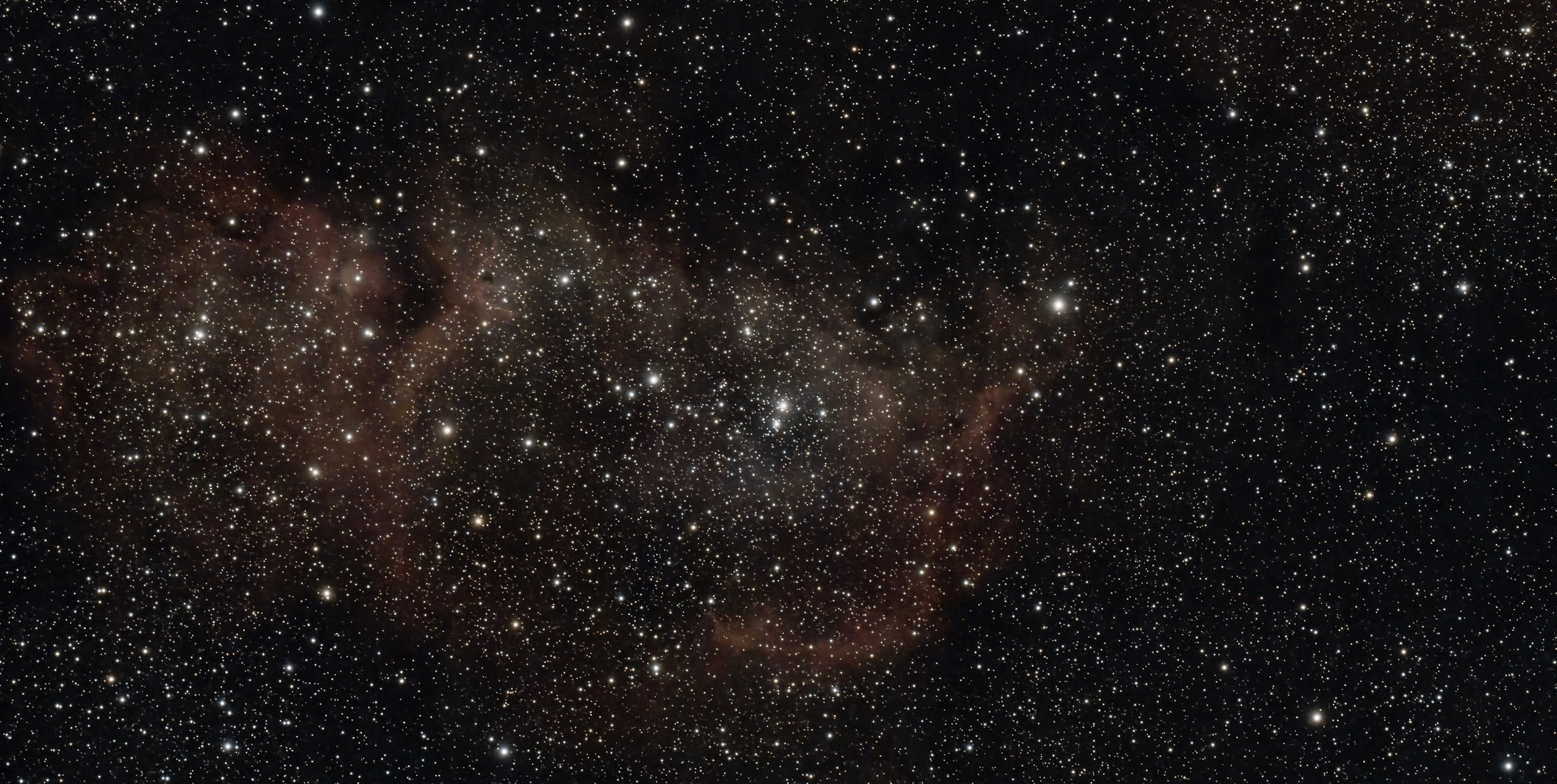 The Soul Nebula captured using the Dwarf 3